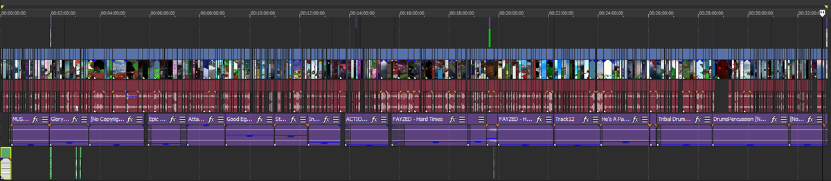 what 20+ hours of editing looks like