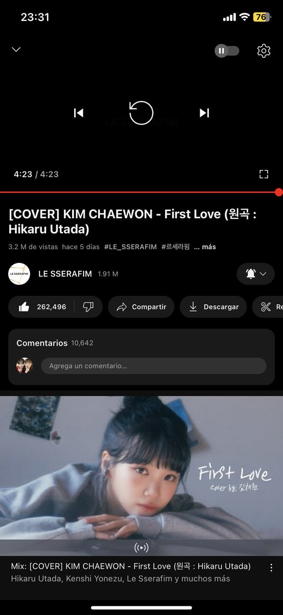 jiwon7u7's tweet photo. first love cover 2/2

oie te mega amo 르세라핌 김채원 #김채원 #KIMCHAEWON #LE_SSERAFIM #르세라핌 @le_sserafim @IM_LESSERAFIM https://t.co/61ekdMPuGU