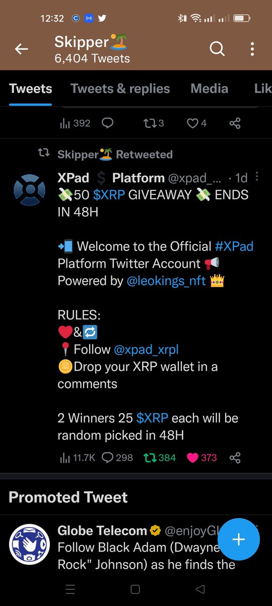 PrttyBaDBoii's tweet photo. @xpad_xrpl @skipper_xrp @leokings_nft Done ✅
Xumm wallet: rw14CbeeVPFumLVvAEB9DBjRPfgZj6UEzS https://t.co/j5wFCyXH0n
