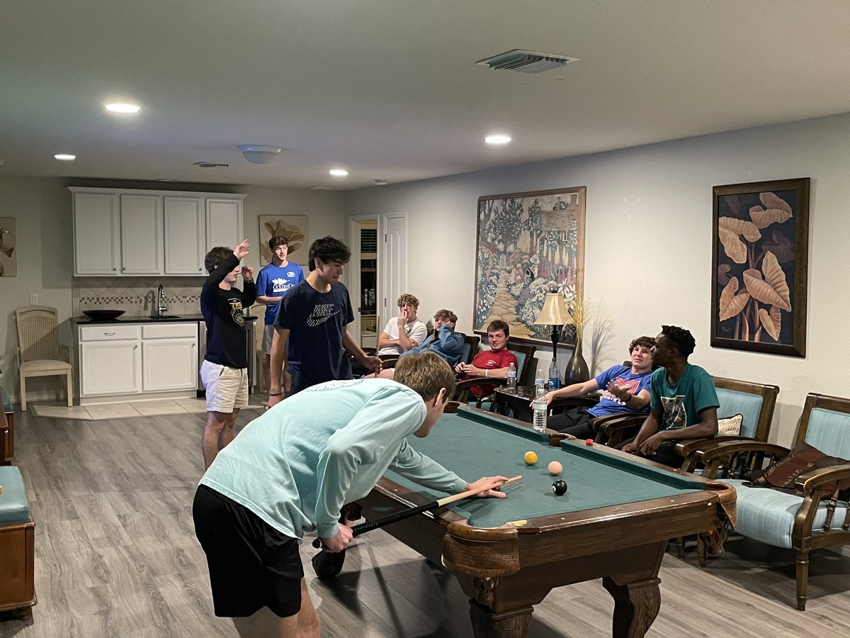 Nothing better than celebrating your birthday with a bunch of teammates in Florida. Happy birthday, Phil!