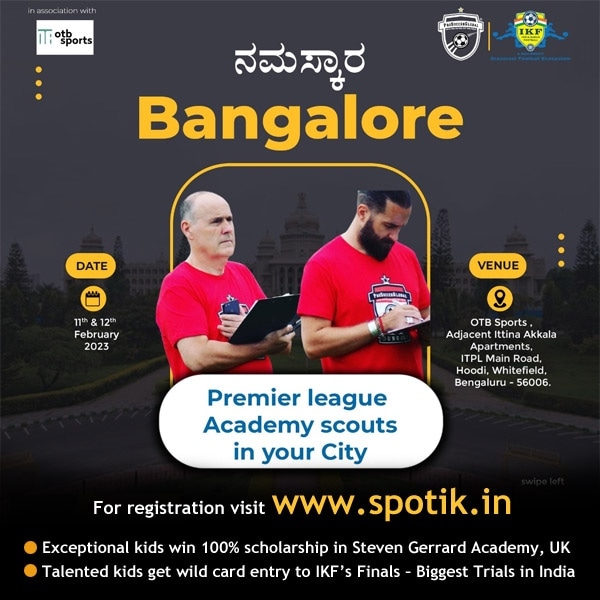 SpotikIndia's tweet photo. Get scouted to Stevan Gerrard Academy, UK

For registration visit https://t.co/f0jt4U7kjt

#AUSvsSA #ArchanaGautam #football #kheloindia #Messi𓃵 #Messi #Ronaldo𓃵 #EPL #YetToCome https://t.co/eRuI810ohr