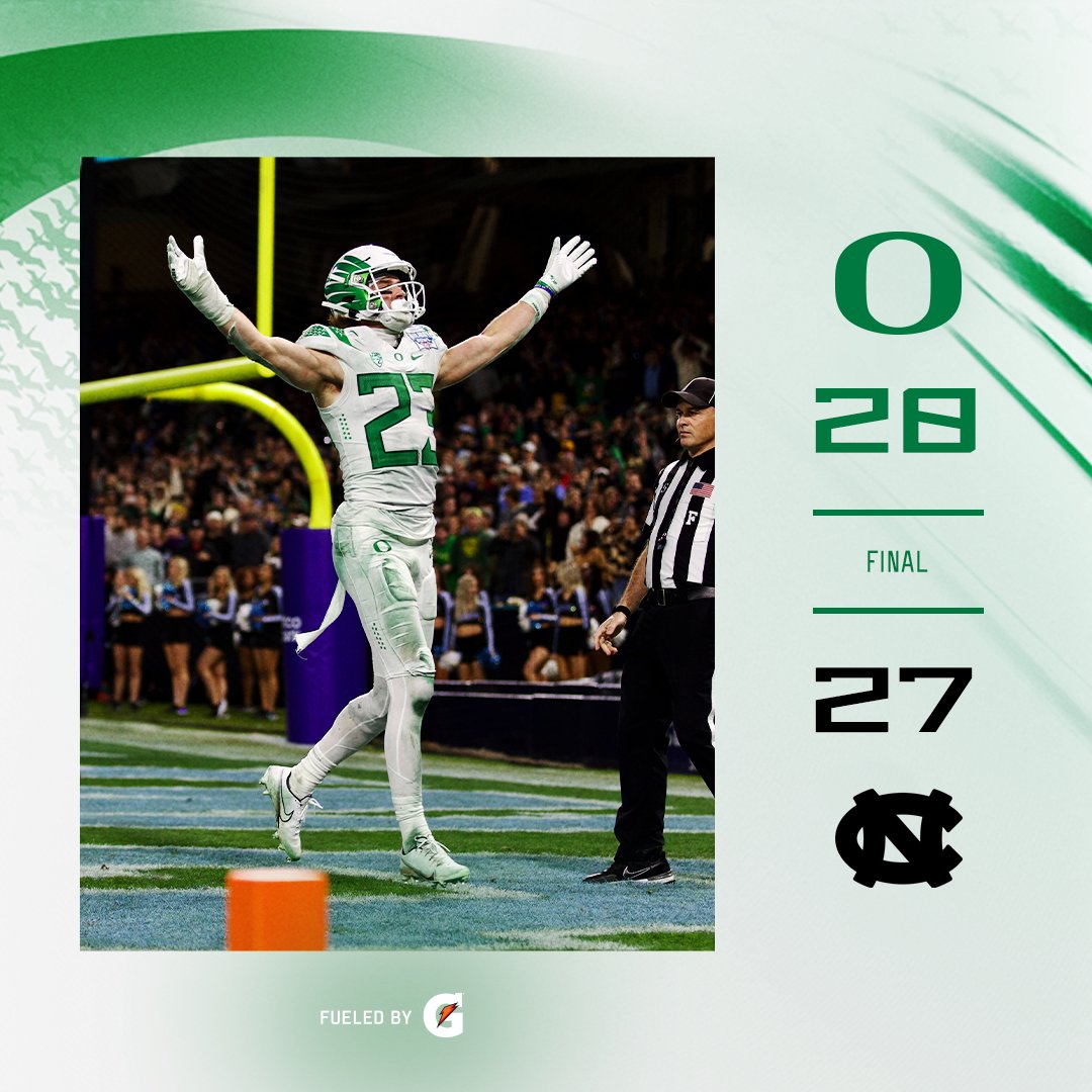 Oregon Football tweet media