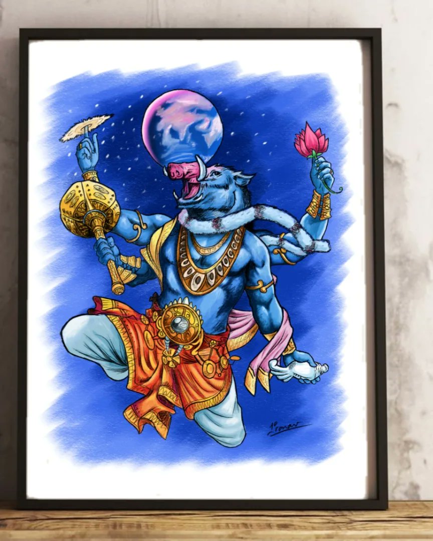 PronavSarkar's tweet photo. #varaharoopam drawing.. https://t.co/COTxolpiqD