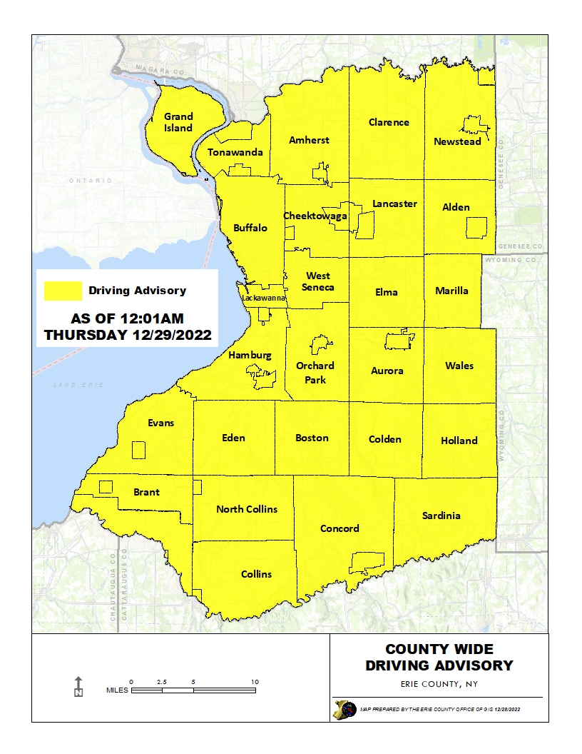 Mark Poloncarz on Twitter "All driving bans in Erie County are lifted