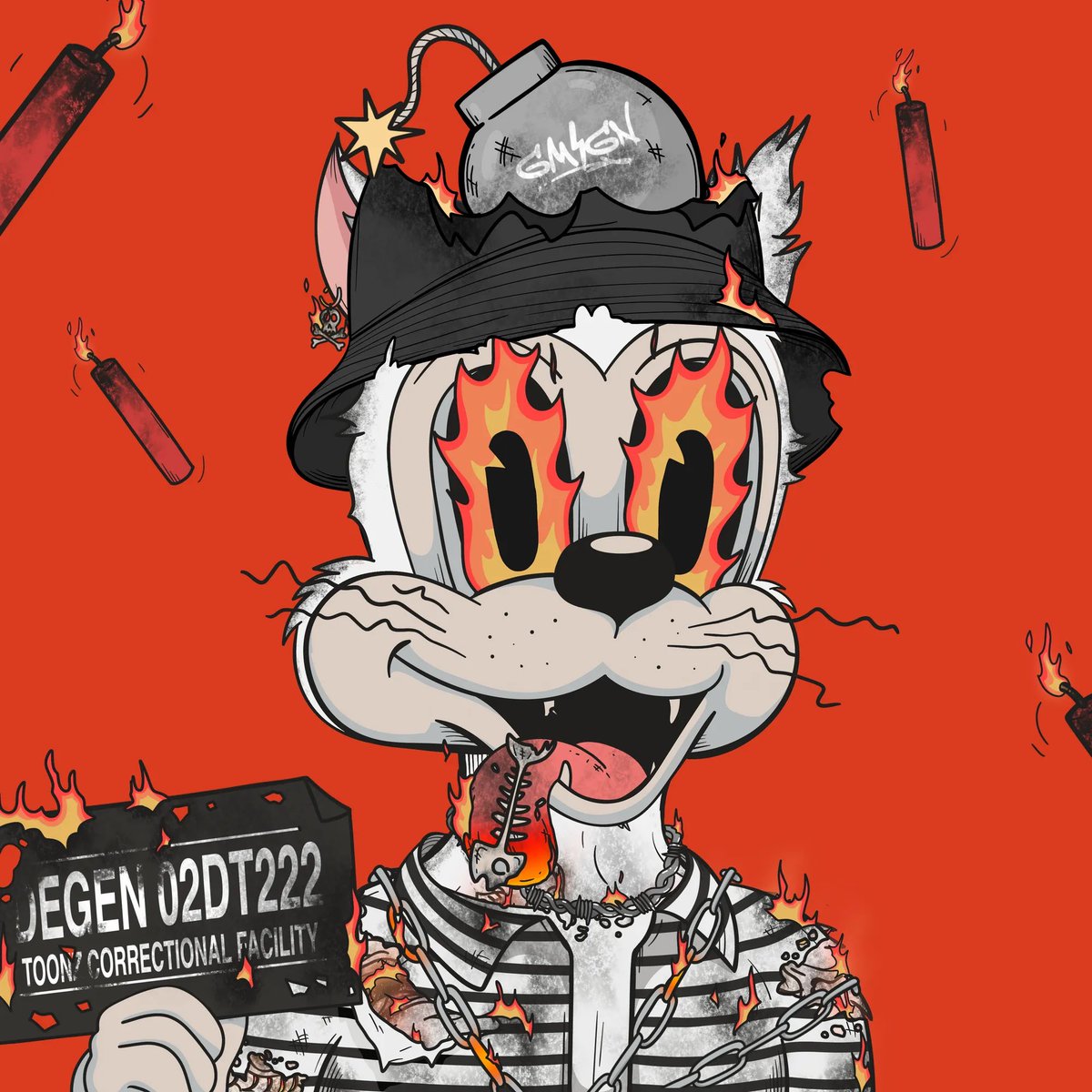 GM⚡️GN. That’s the tweet. That’s all, toonz! 🧨 <a href="/DegenToonz/">Degen Toonz</a> 🩺💊 #DegenToonz