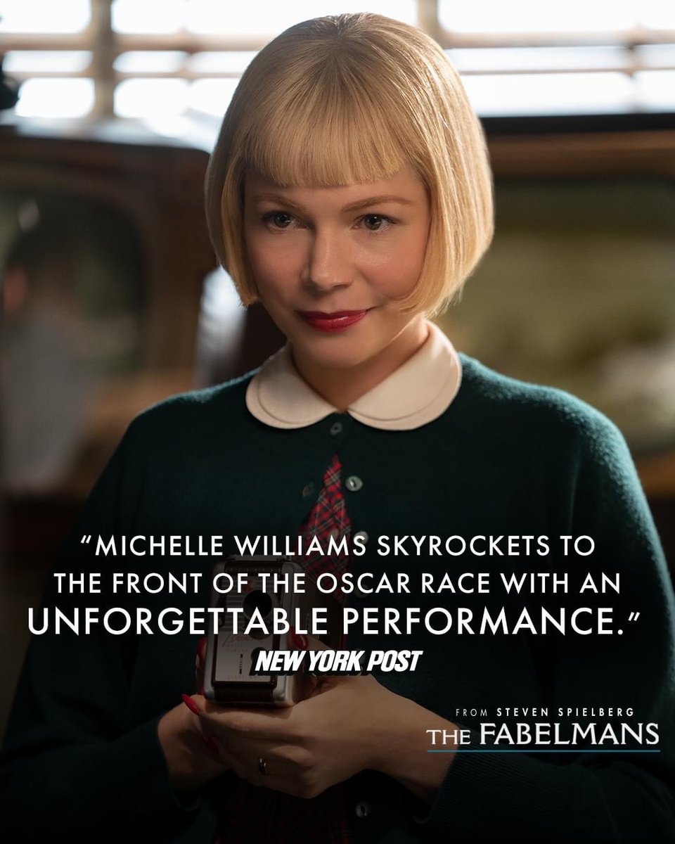 THE FABELMANS is now playing at <a href="/NeonMovies/">The Neon</a> #spielberg #daytonohio  #neonmovies #MichelleWilliams