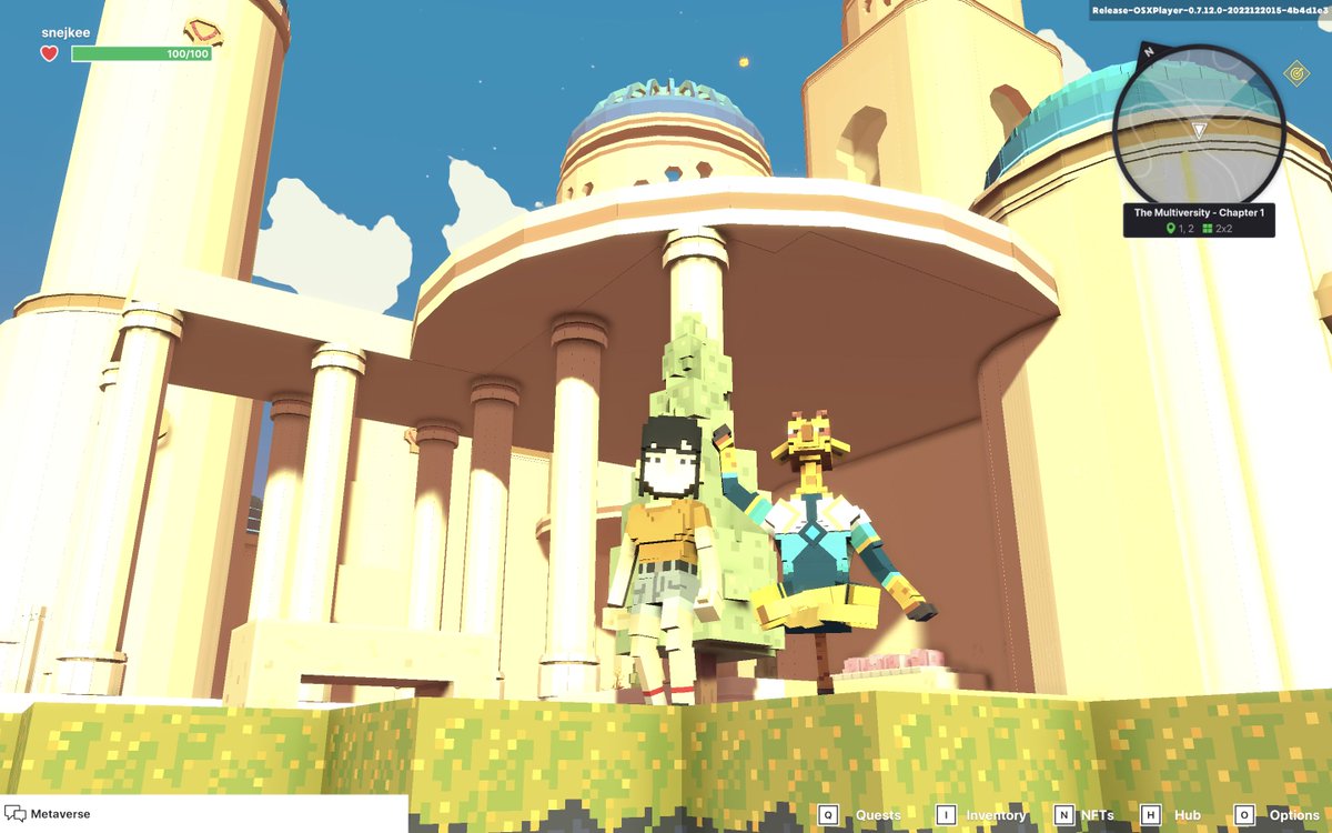 JunkiesMonkies's tweet photo. @TheSandboxGame I found the peaceful Giraffe in The Multiversity! 🦒 I participated in the #SeasonsGreetingsTSB challenge for a chance to win an NFT! https://t.co/UOFJYm74FU
