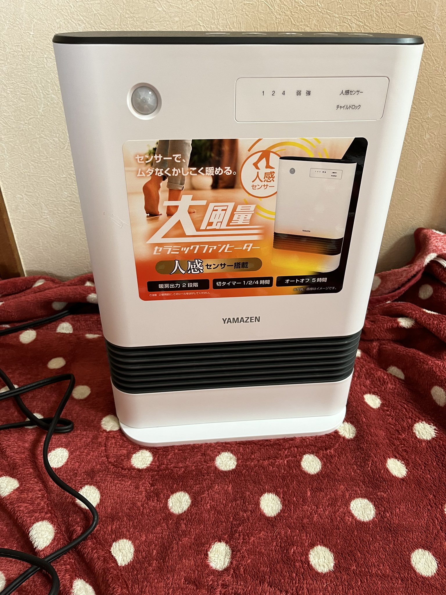 即納！最大半額！ 夢のお年玉箱 2025 セラミックファンヒーター 炊け 電気ヒーター