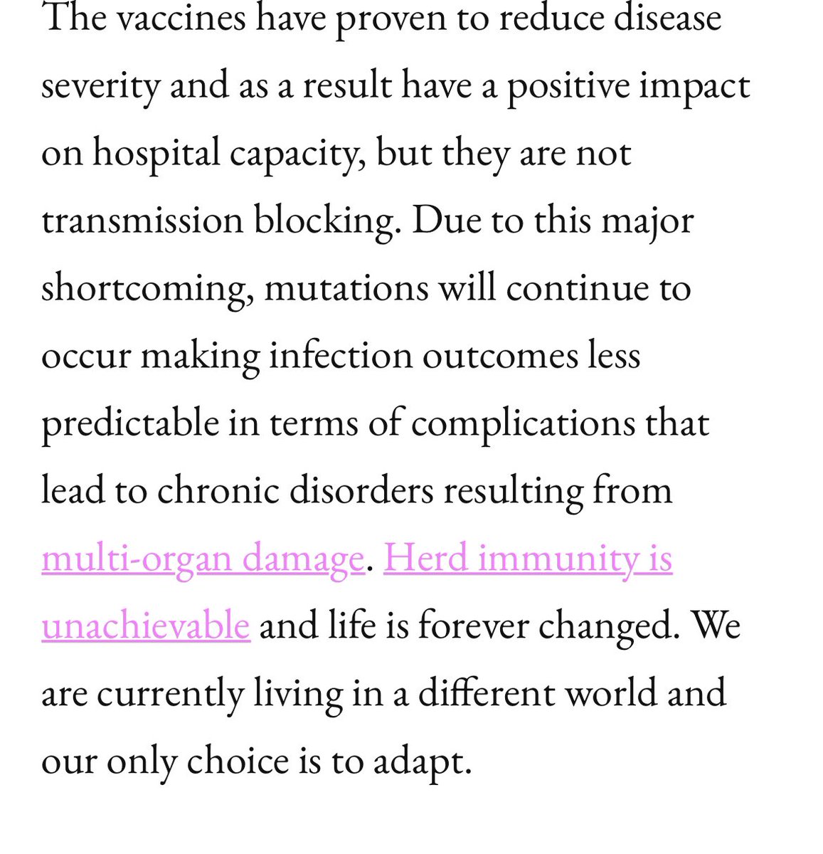 JoshuaCAgar's tweet photo. Key take-away:
The endemicity that WHO and DOH are promoting is actually hyper-endemicity where the equilibrium is on the virus’ favor and where a mass-debilitating disease may persist. https://t.co/KVAAuJPMkn