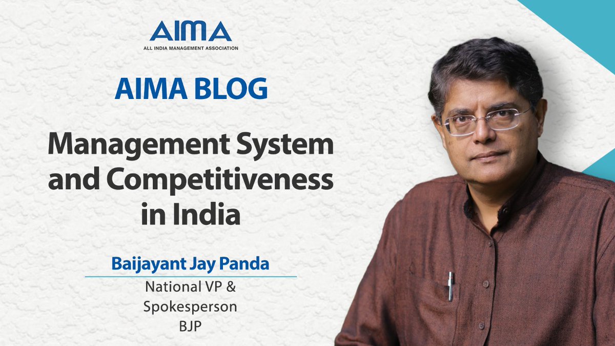 aimaindia's tweet photo. India has been unleashing its economic potential, and efforts have been to an equitable share of dividends, says @PandaJay.
Read the Blog to know more- https://t.co/ONdlwr57BR
#AIMABLOG #BaijayantJayPanda #ReagionalInclusion #EconomicPotential https://t.co/o0ig7HyYCg