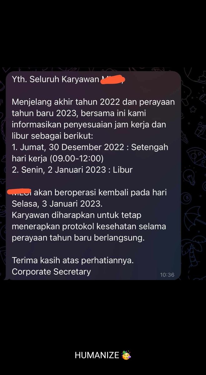 iri terbesarku saat ini; liat temen seprofesi yg udh pindah ke perusahaan yg lebih memanusiakan manusia