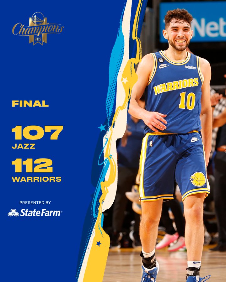 Jazz 107 Warriors 112 Final