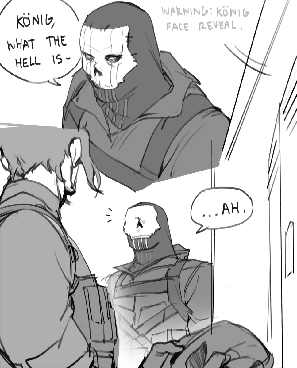 bluegiragi's tweet photo. ghost tells konig to grow a pair (feat. my konig facecanon) (1/2)

#simonghostriley #CoDMW2 #Konig https://t.co/UBEA3PbP3n