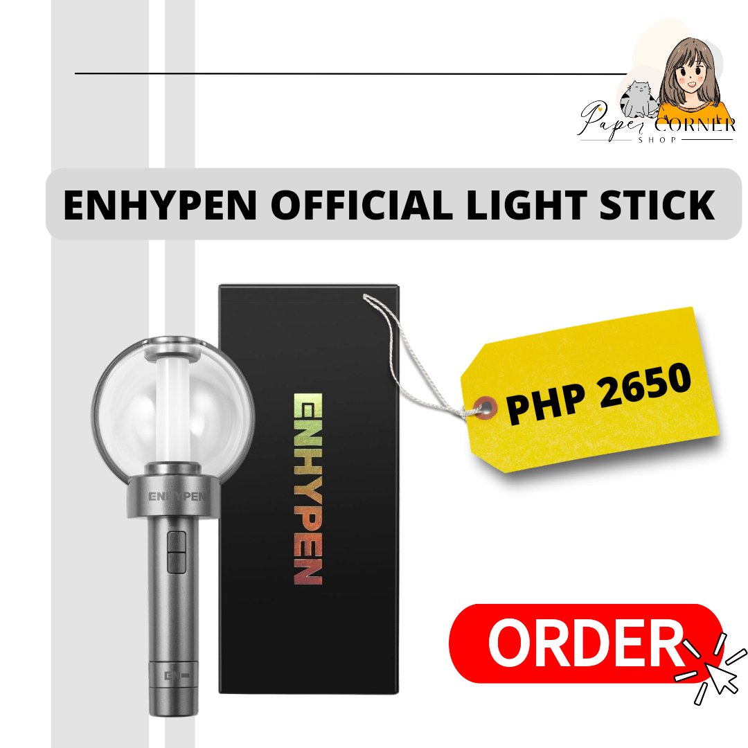 papercornerph's tweet photo. WTS LFB
ENHYPEN LIGHTSTICK https://t.co/UtV213fT0E