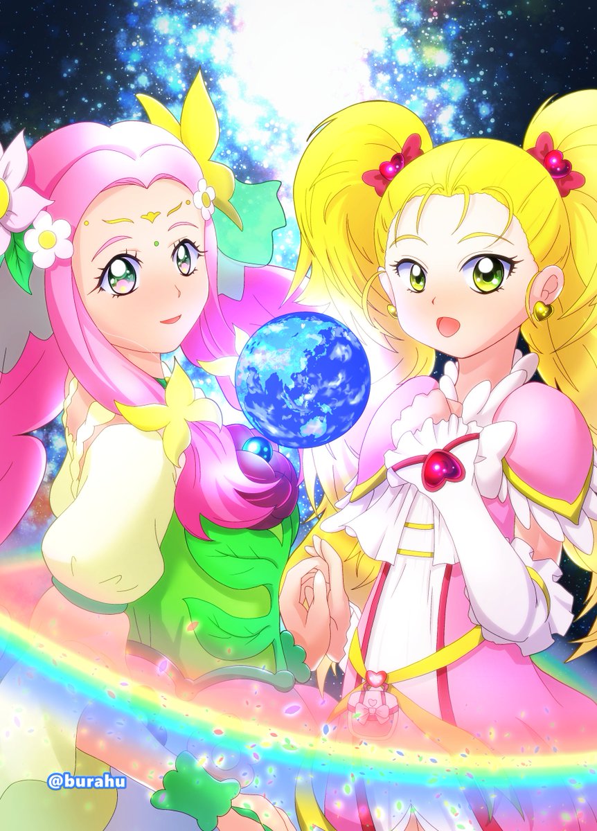 「#今年も残りわずかなのでお気に入りの4枚を貼る #precure 来年はもっとか」|ブラフ丸のイラスト