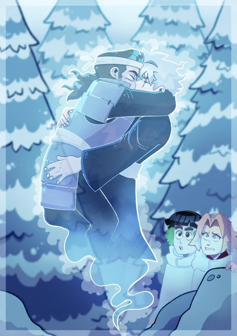 i busted into the kkir discords winter exchange !!! my themes were ghosts / reunion / supernatural  #kakairu 