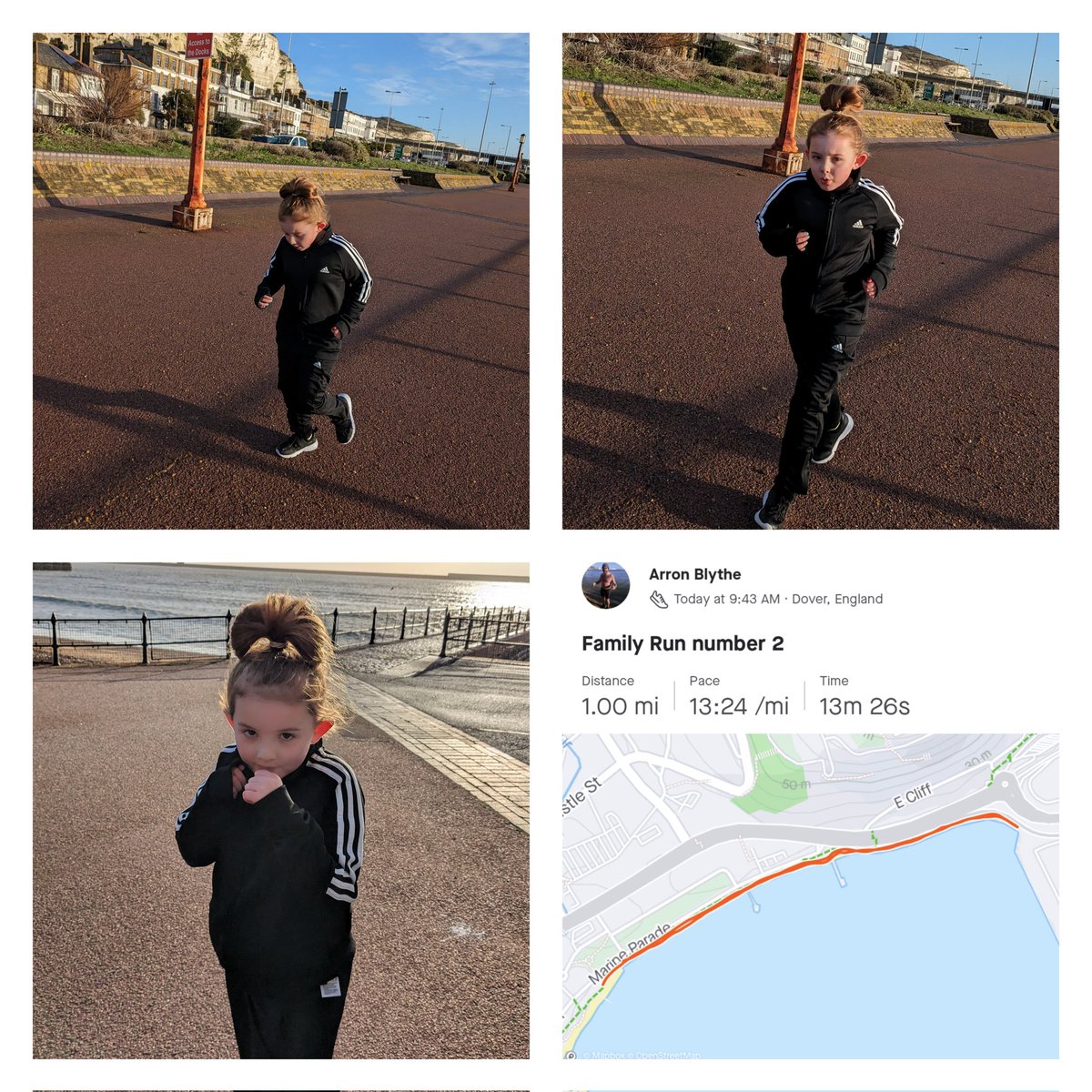 Harper_TCA's tweet photo. got us out again for family run 2 ❤️
Another mile in 13mins 26seconds 💪💥 quicker and harder with the wind! 🥊
#boxingtraining #boxingcardio #boxer https://t.co/8pLo5JPOy6