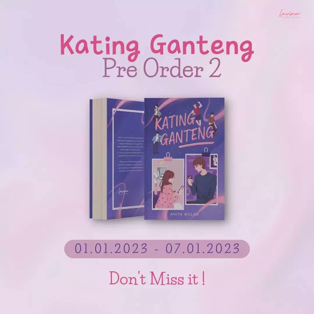 Kring kringg, pakeeet!📢

Paket PRE ORDER 2 "Kating Ganteng" karya kak @lanlunanit dataang~! Yuk pilih-pilih! Biar tahun baru kamu semakin seru bareng Karel dan Kiran✨❤️