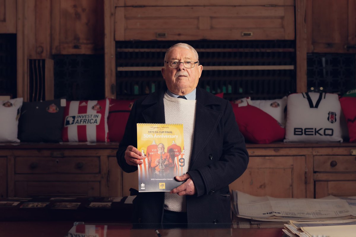 FansMuseum's tweet photo. #LimitedEdition #1973 Anniversary Calendars, they contain original items from that amazing cup run, and not only limited to 73, but signed by #thelittlegeneral Bobby Kerr, #Captain of that amazing cup win, they also feature QR codes #technology https://t.co/eHhePhDPRs https://t.co/EHgyc0LPOQ