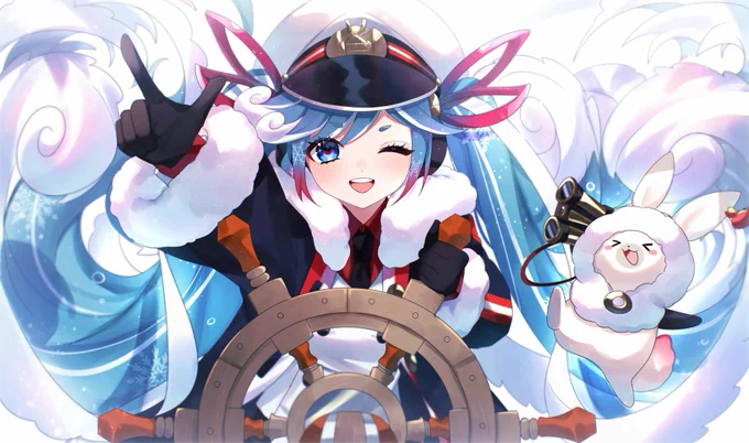 #今年も残りわずかなのでお気に入りの4枚を貼るミクちゃんいっぱい!来年はもっといっぱい 