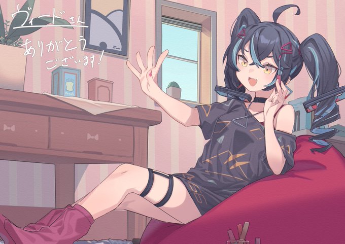 skebでperoncho(@ peroncho18)先生にオリキャラのヴィヴィちゃんを描いていただきました!!!
ネイルが上手くいってドヤ顔のヴィヴィちゃんが最高に可愛いしデートしたいですなぁ!?
#ヴィヴラート 