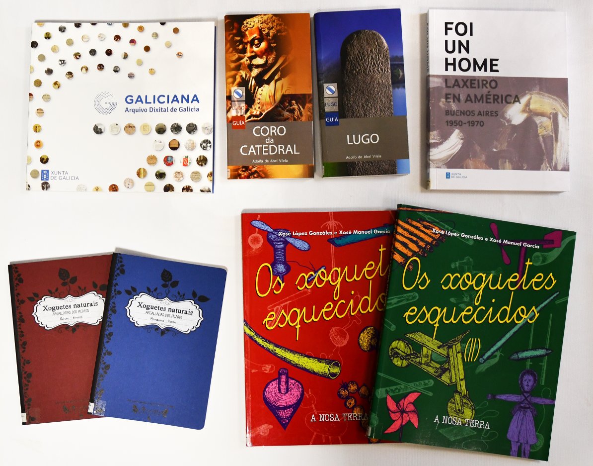 Novos ingresos na biblioteca do #MuseoCastroViladonga
#50AnosCastroViladonga #patrimoniocultural #arquivohistórico #Lugo #xoguete
Consulta en sala e/ou no catálogo
catalogo-rbgalicia.xunta.gal/cgi-bin/koha/o…