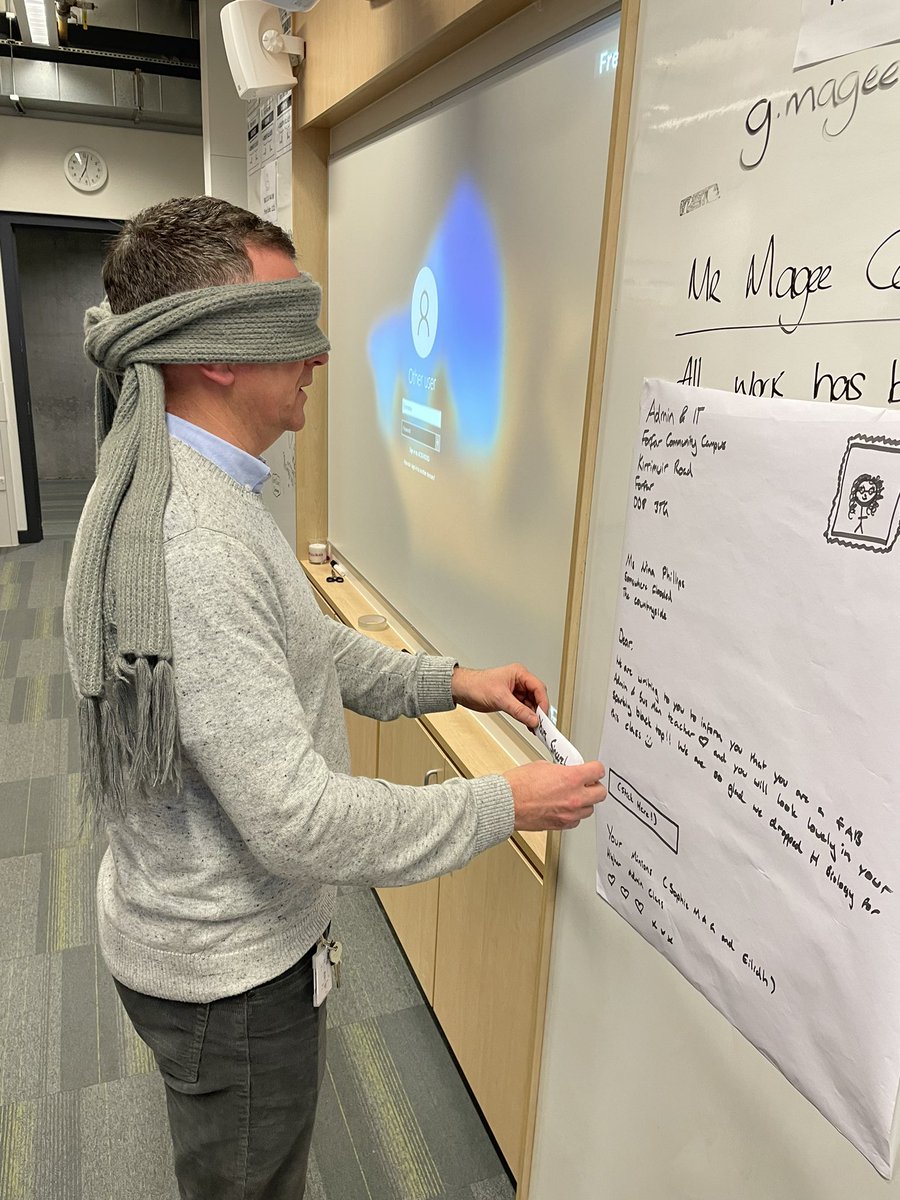 ForDigitalLead1's tweet image. Higher &amp;amp; N5 Admin revision games to round off the term - pin the tail on the email with Mr Martin &amp;amp; Mrs Taylor joining in! @ForAcadBusComp @ForAcad