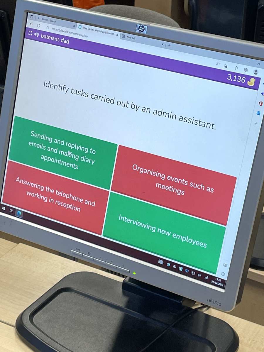 ForDigitalLead1's tweet image. Thanks to Sophia for creating our Admin Blooket @PlayBlooket Well done to our winner! @ForAcadBusComp @ForAcad