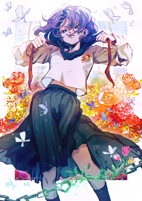 #今年も残りわずかなのでお気に入りの4枚を貼る 絵に助けられてばかりです私の絵ありがとう!!これからも頑張ります!! 