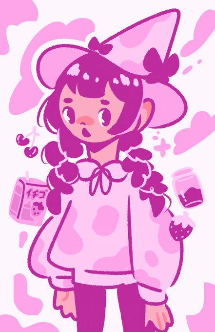 #artistsontwitter berry babe ₊˚⊹   