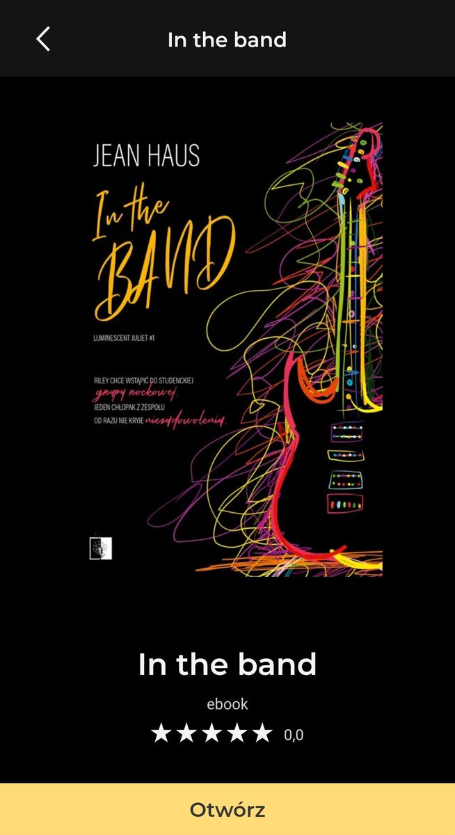 luxbambi's tweet photo. #InTheBand również dostępne na legimi! 🥹❤️ https://t.co/3HRuzdDEpm