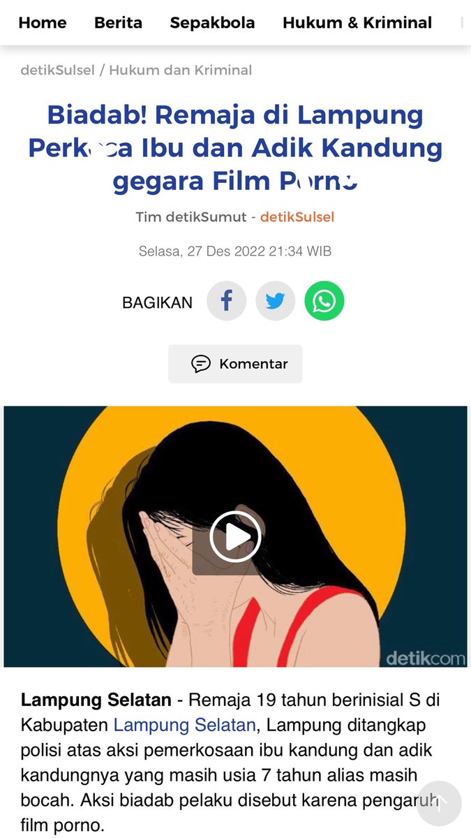 sosmed keras tweet media