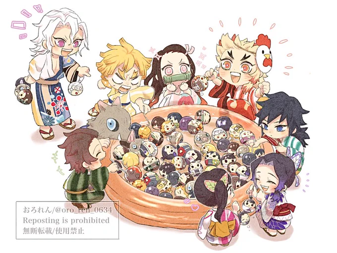 #今年も残りわずかなのでお気に入りの4枚を貼る今年もたくさんイラスト見て下さりありがとうございました来年も変わらず煉さんをはじめ、いっぱい描いていきたい! 
