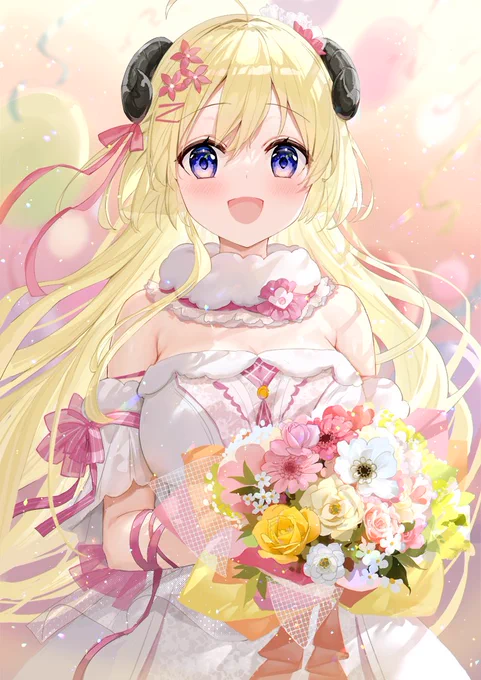 3周年おめでとう! #つのまきあーと 