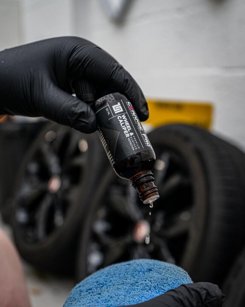 Ceramic Pro Wheel&amp;Caliper coating provides unrivalled level of protection agains stains, break dust residue build up and makes washing and cleaning of your wheels a breeze! Contact your local Ceramic Pro Installer TODAY! ift.tt/NyZDbot instagr.am/p/Cmv4Vm7gbCg/