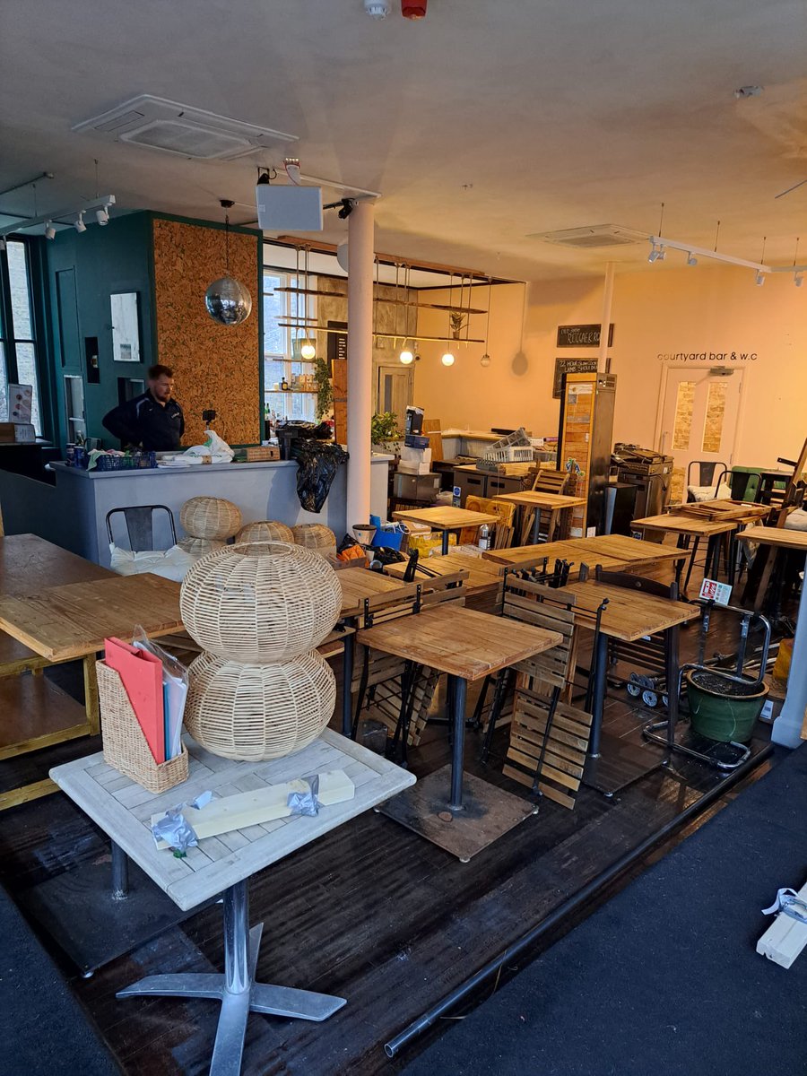 Look what’s happening! We’re on site at Westow Hill. Now the fun starts 😁