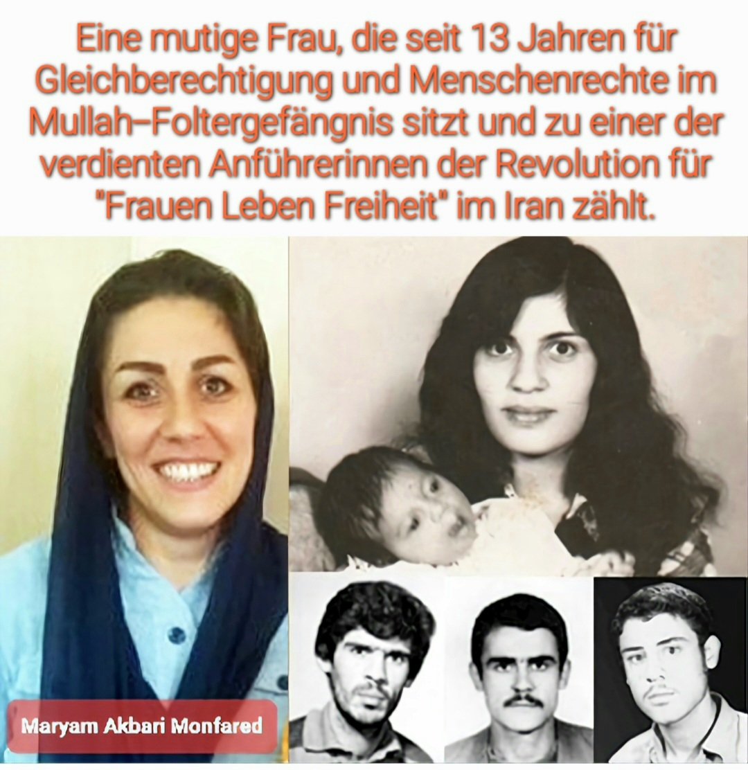 #IranRevolution
Eine mutige Frau, die seit 13 Jahren für Gleichberechtigung und Menschenrechte im Mullah-Foltergefängnis sitzt und zu einer der verdienten Anführerinnen der Revolution für '#FrauenLebenFreiheit' im #Iran zählt.

'Dreizehn Jahre sind vergangen, seit ich in einer