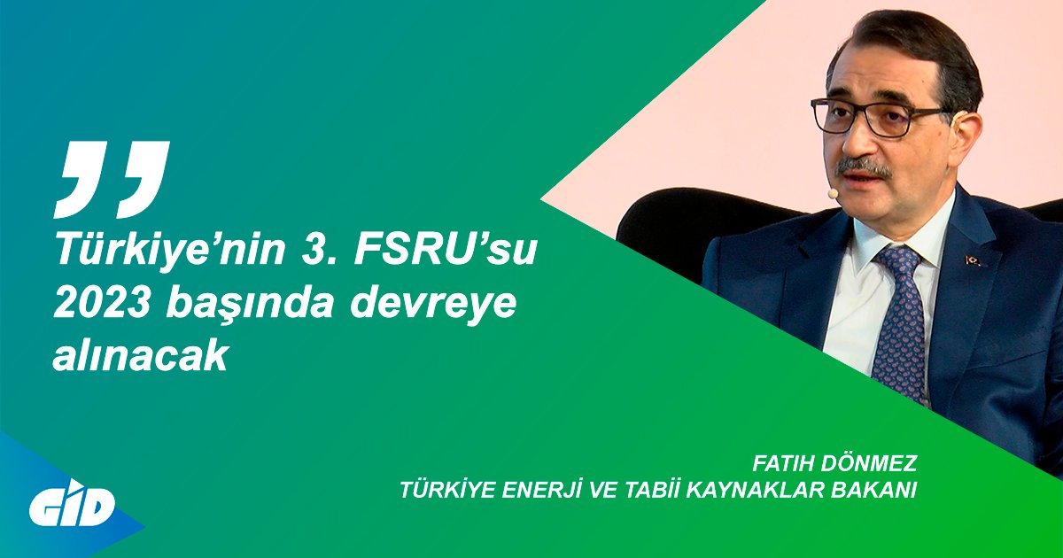 Türkiye’nin üçüncü FSRU’su (Yüzer LNG Depolama ve Gazlaştırma Ünitesi) 2023 başında Saros körfezinde devreye alınacak. Enerji güvenliği için FSRU kapasitesini geliştirmek isteyen Türkiye’nin diğer FSRU’ları İzmir’de ve Hatay Dörtyol’da bulunuyor. ​bit.ly/3Gnk0Ie