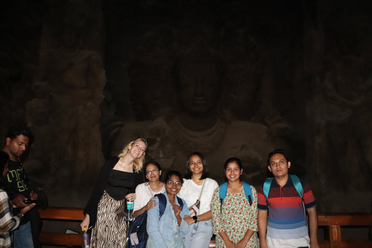 ElixirIndiaOrg's tweet image. During the #WHV2022 #LetsHeritage program in Mumbai, participants explored the rock-cut Elephanta constructed about 5th - 6th century AD and are listed as a UNESCO #WorldHeritage site.
#Youth4Heritage #MumbaiHeritage