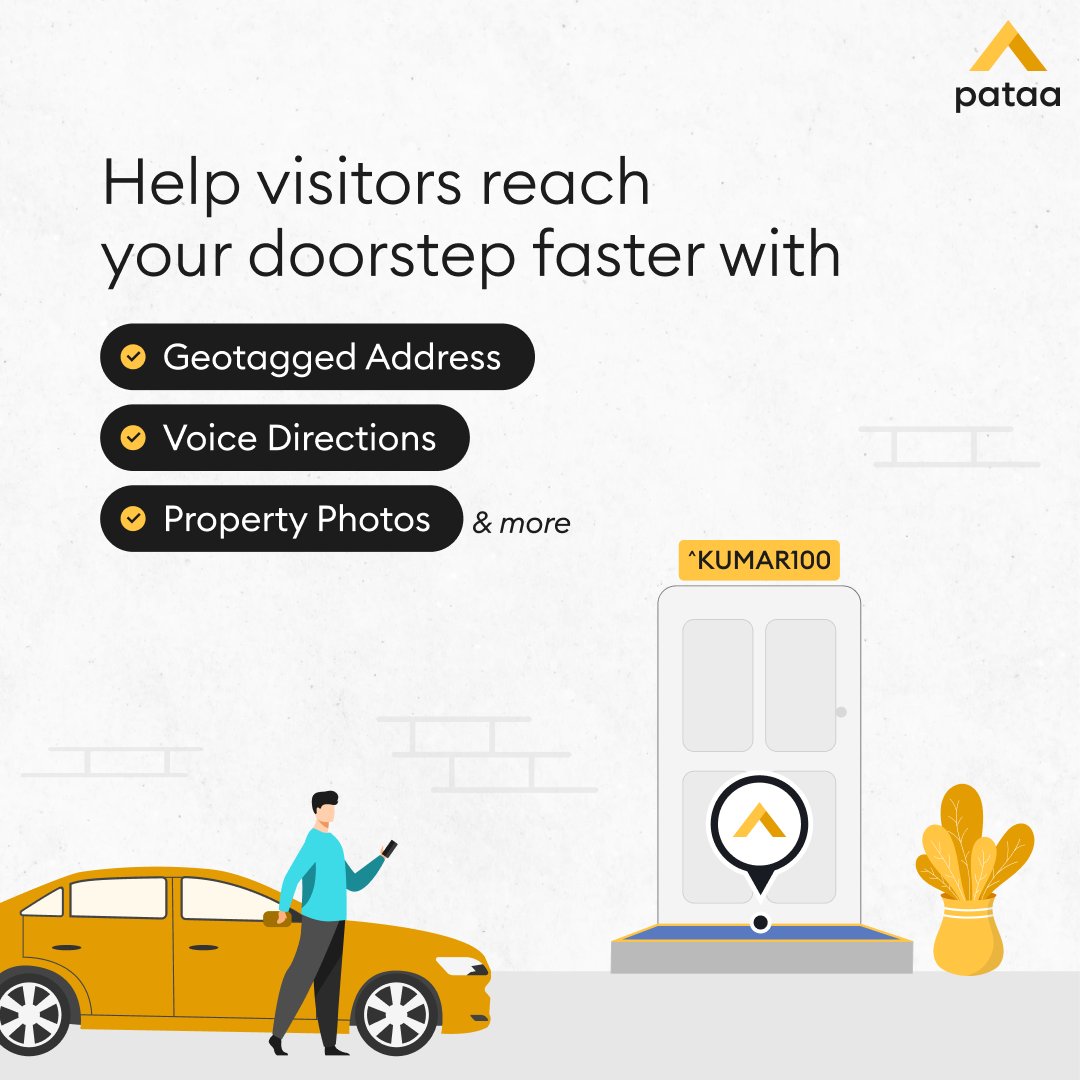 PataaApp's tweet image. Help your visitors reach your address faster with Pataa

Download the App now!
Link in Bio 🔗 

#Pataa #AddressMadeSimple #patabanao #digitaladdress #geotagging #visitors