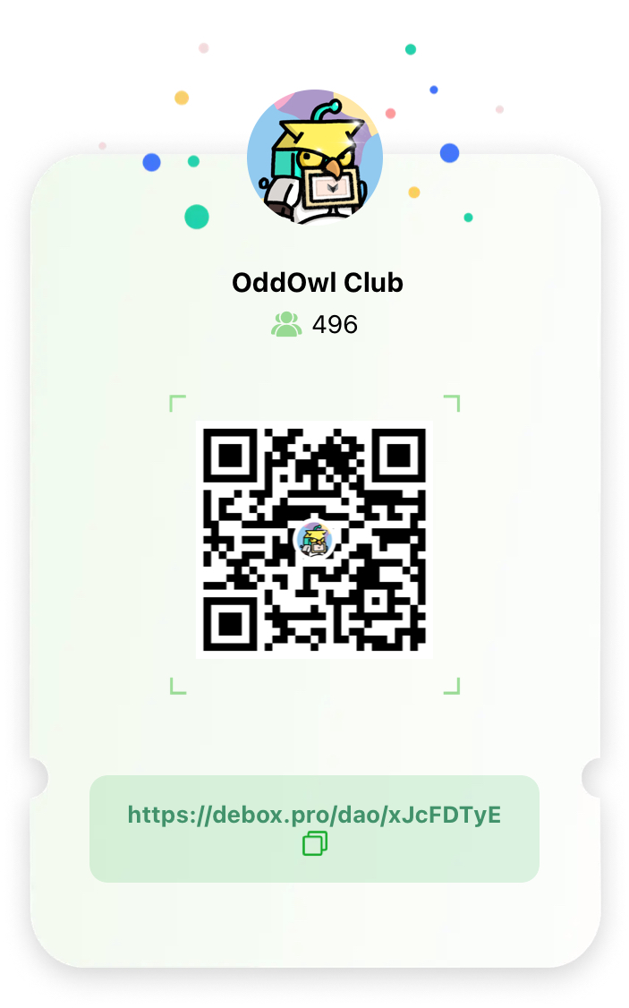 OddOwlClub's tweet photo. The third phase of DeBox white list is here! This phase will offer two series, the Rabbit &amp; Little Snake, both of which have a hold mining feature. 

3x WL #Giveaway
Follow @DeBox_Social @OddOwlClub
♥️, RT &amp; @ 3frens
Join in debox group to draw extra 3WL：https://t.co/OMyHB7WSnL https://t.co/bxwkiZWgO2