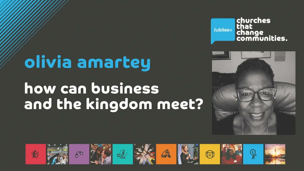 JubileePlus's tweet photo. Are you a Christian leader in business, industry, or the public sector? In this #CTCC22 seminar Olivia Amartey explores how you are uniquely placed to bring solutions that go beyond crisis support. Watch here: https://t.co/t3P7xPQjzi https://t.co/XkvMfqxhsv