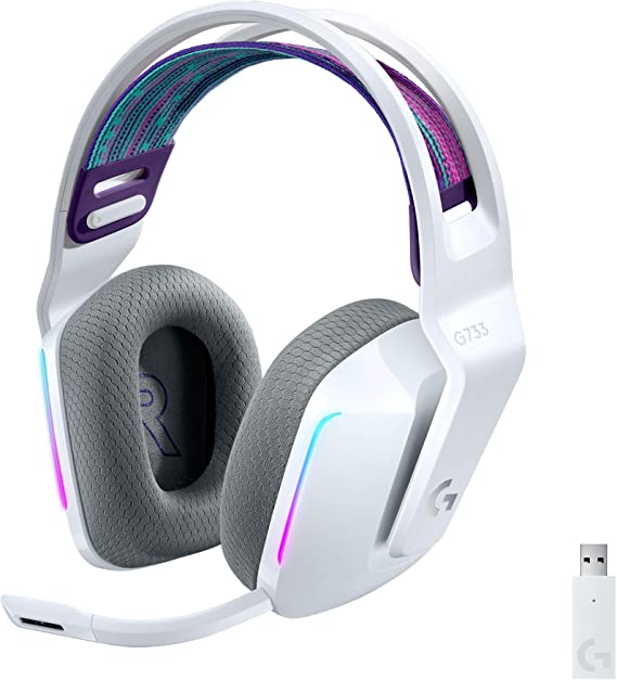 electronics_110's tweet image. Logitech G733 LIGHTSPEED Wireless Gaming Headset with suspension headband, LIGHTSYNC RGB, Blue VO!CE mic technology and PRO-G audio drivers - White

Color : whight
Price:114$
Buy Now
Get the link&amp;gt;&amp;gt; amzn.to/3WQY4Le

#headset, #gmaingheadset, #bluetoothheadset, #headset