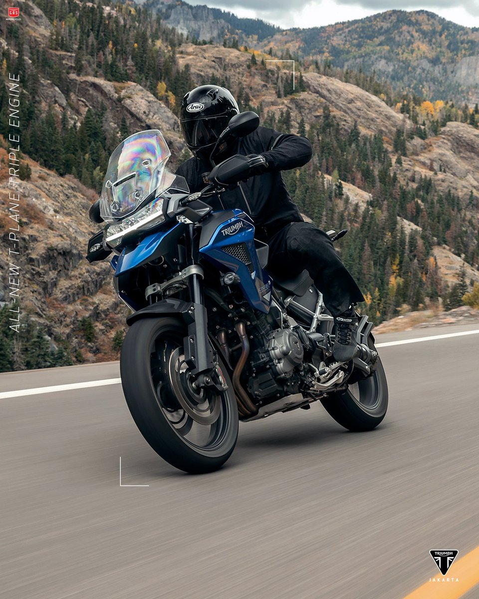 TriumphJakarta's tweet photo. Sublime road handling and incredible comfort, Triumph Tiger 1200 GT Pro is the new benchmark in road-focused adventure motorcycling.
With some class-leading capability. The new GT Pro takes the specification, technology and ride to a whole new level. https://t.co/JTfTCHm8y5