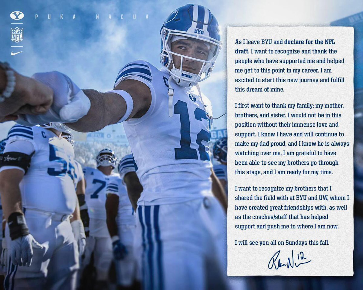 meljoshAhYou's tweet image. 🎉Proud of our handsome, talented, amazing nephew!! 💙🤍 No better WR on & off the field than this guy!! 🙏🏾🤟🏾#12 #NFLBound #LetsGo!!
