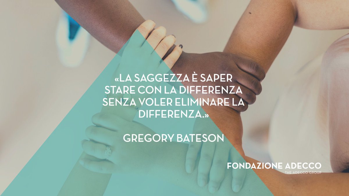 Condivisione, confronto, sviluppo: la diversità non rappresenta un limite da superare, ma un'opportunità di crescita.
Un tema che sta a cuore a Fondazione Adecco e che, attraverso vari progetti rivolti alle persone più vulnerabili, ci impegniamo a promuovere da oltre 20 anni.