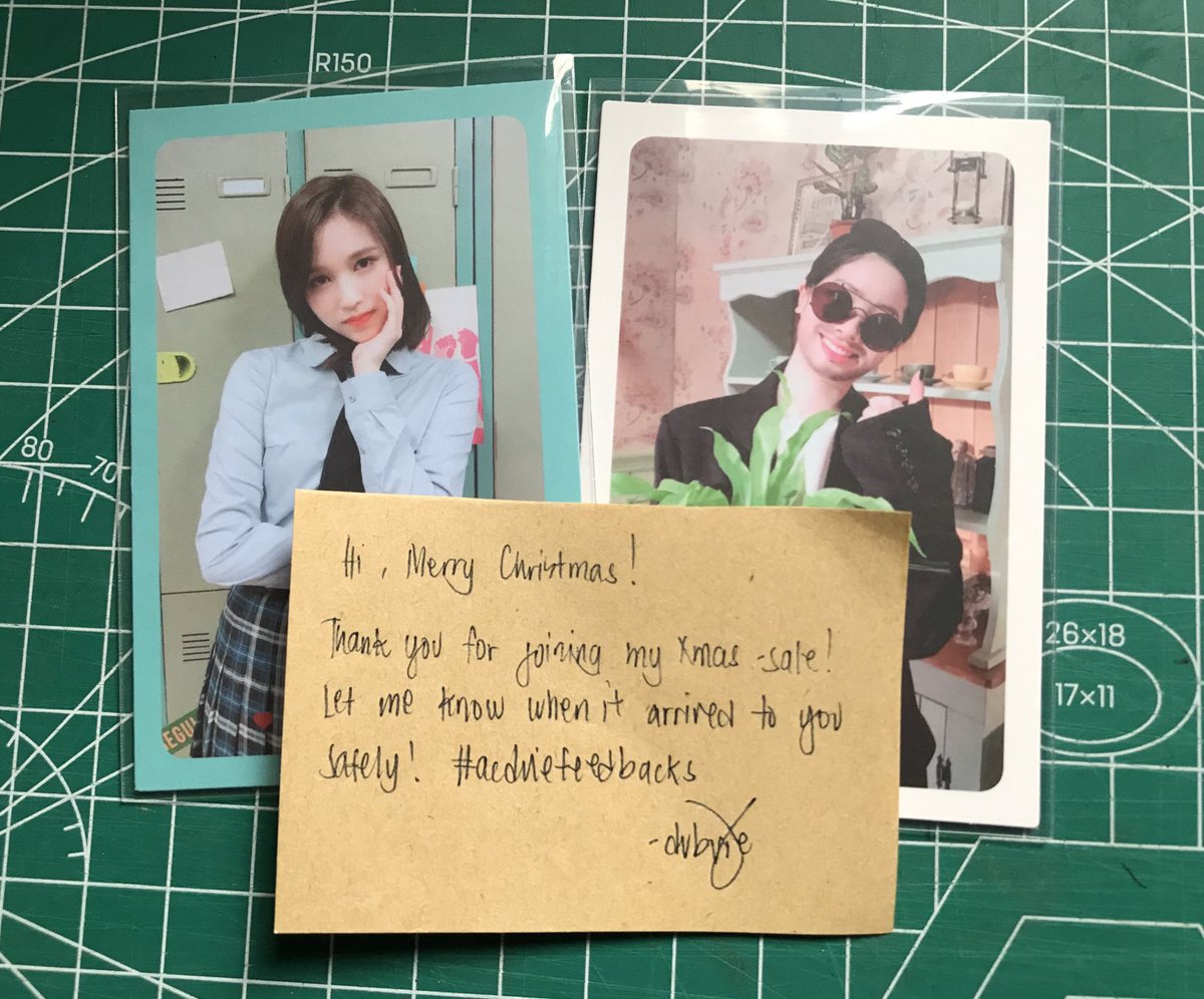 07sushiroll's tweet photo. β From: @achoodubvie β
- hi! mina and dahyun arrived safely, tysm for the smooth and fast transaction ^^ until next budol po !!
#rivenbuys #acdviefeedbacks https://t.co/oifFSfB6iM