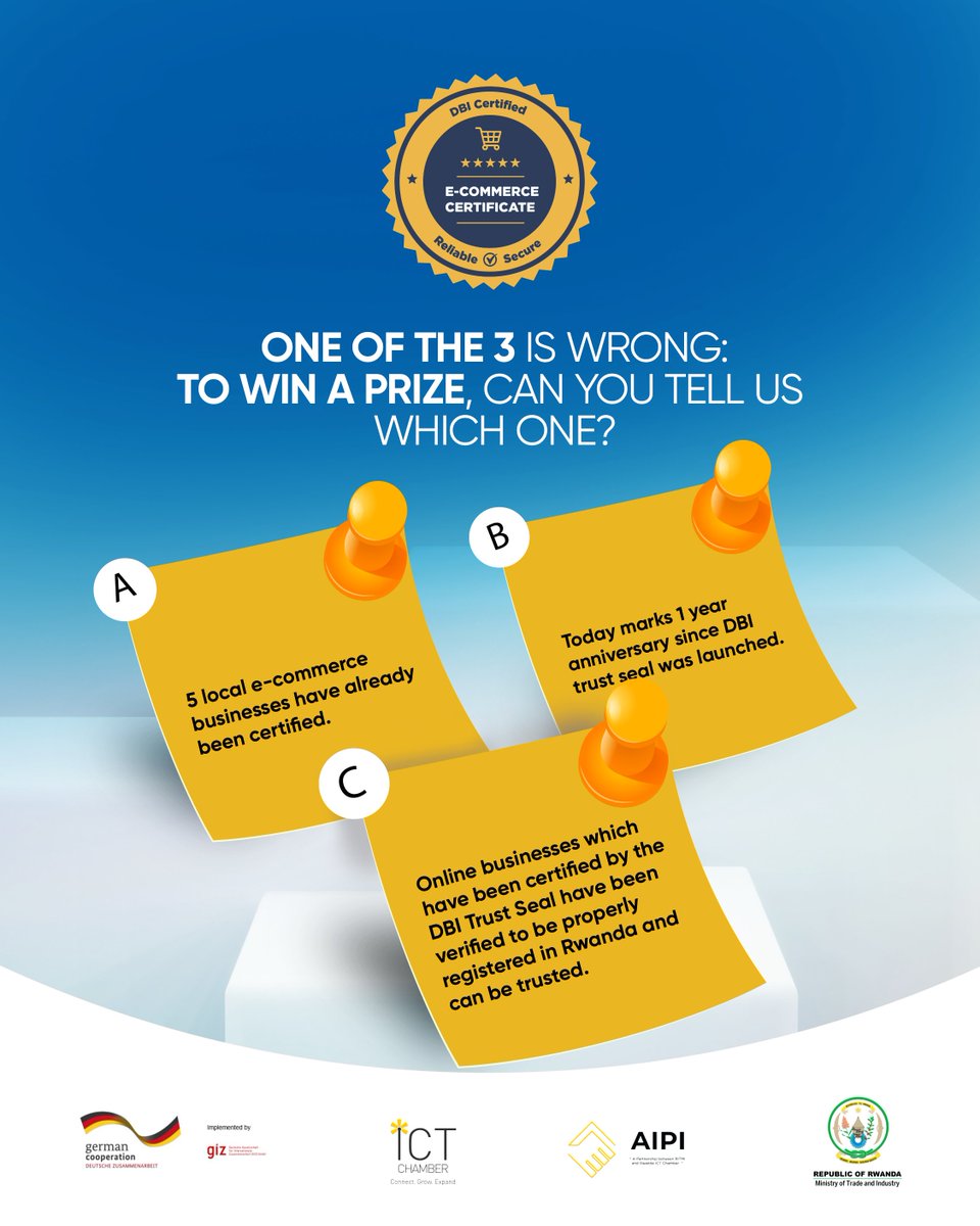 Can you tell which one it is?
Try your luck and you might be in for some free goodies from us!

How to participate:
1. Comment your answer below
2. Follow us on all platforms
3. Invite 3 friends to follow our pages 
4.Use #TekanaTurizewe

#RwOT  #TrustSeal