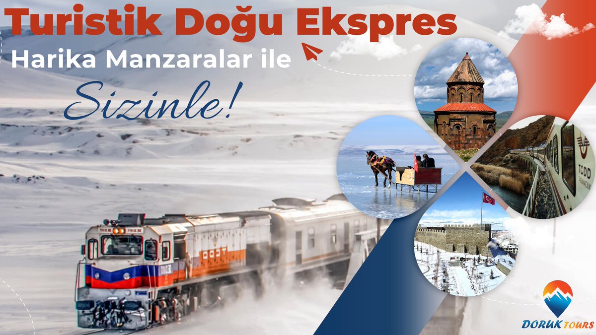 2023 Yılında Pusulamızı Doğu Eksprese Çeviriyoruz! 🚂
Harika manzaralar eşliğinde bu yolculuğu keşfetmek için hemen arayın!

 #doguekspres #yeniyıl #yılbasi