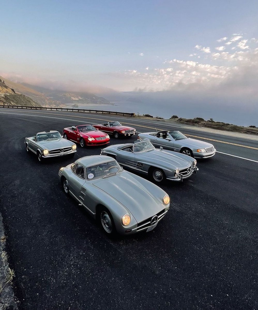 MercedesBenz_DE's tweet photo. Die älteren Mitglieder unserer SL-Familie! 😍 Welches Modell würdet ihr für einen Ausflug wählen? 

📸 via @MB_Museum

#mbclassic #tbt #SL #SLfamily https://t.co/lTHtkBvk1x